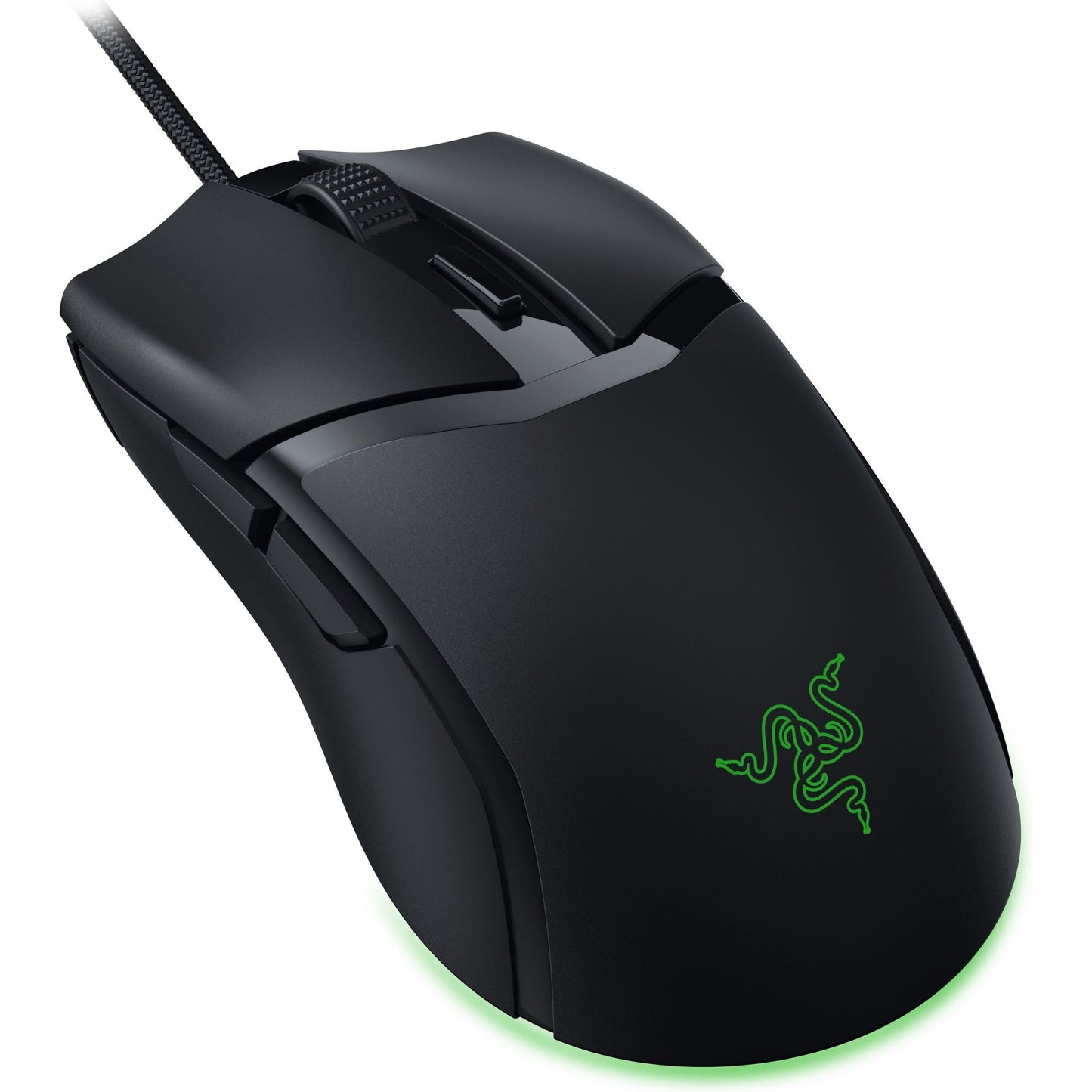 Razer Cobra Mouse para Juegos con Cable: Peso 58g - Interruptores Ópticos Gen-3 - Iluminación Chroma RGB con Luz Inferior - Sensor Óptico Preciso De 8500 dpi - Pies De Ratón 100% PTFE - Negro