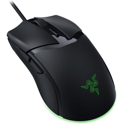 Razer Cobra Mouse para Juegos con Cable: Peso 58g - Interruptores Ópticos Gen-3 - Iluminación Chroma RGB con Luz Inferior - Sensor Óptico Preciso De 8500 dpi - Pies De Ratón 100% PTFE - Negro