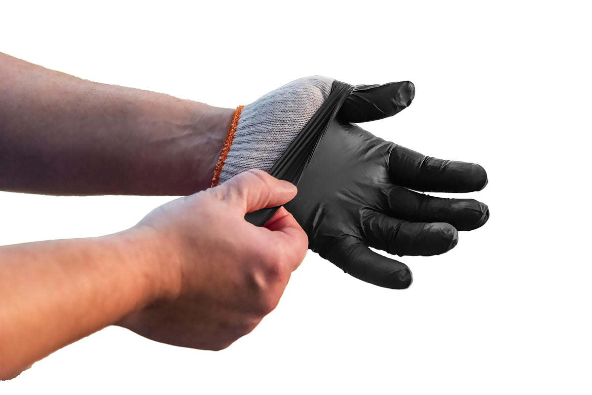 Oklahoma Joe's 4386292R06 Guantes desechables para barbacoa, 50 unidades, lisos