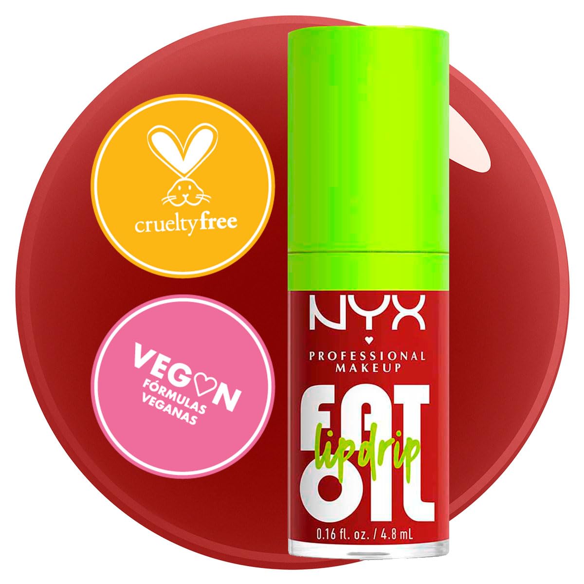 NYX Professional Makeup Fat Oil Lip Drip Gloss Sprinkle Sprinkle 4.8ml - Inside Scoop