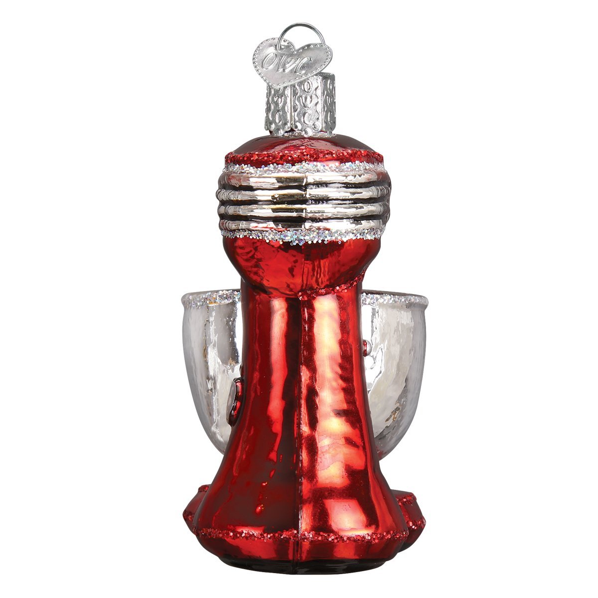 Old World Christmas Ornaments: Colección Chef's Adornos soplados de Vidrio para árbol de Navidad, Mezclador