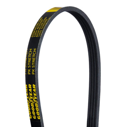Goodyear Correa Elástica Serpentina S030315, 3 Costillas, 80 cm, Negro