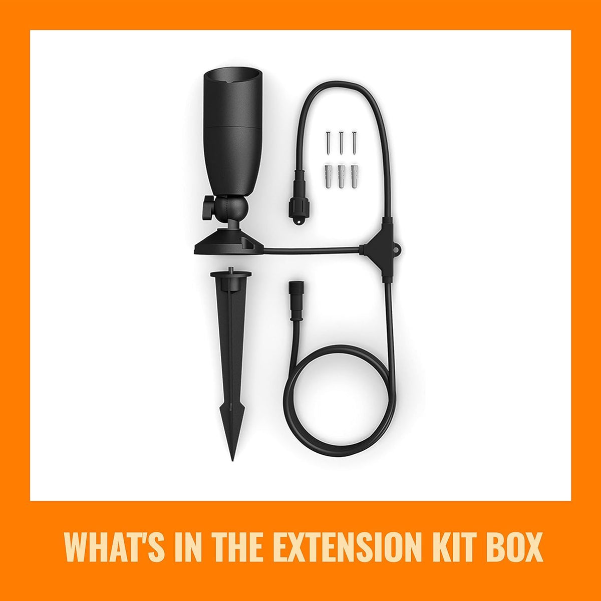 WiZ extensión reflector inteligente 25 watts para exteriores compatible con WiFi y Alexa