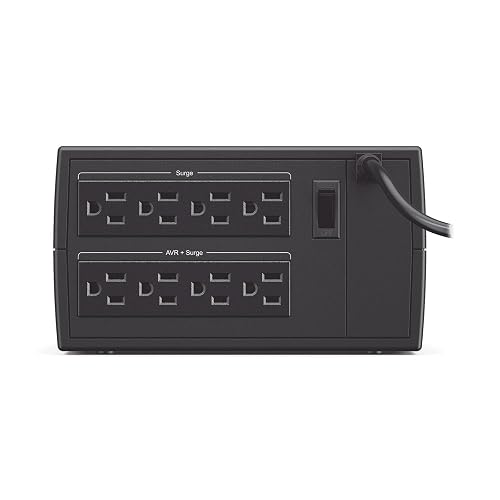 CyberPower CL2000VR 2000VA/1000W Regulador de Voltaje, Negro
