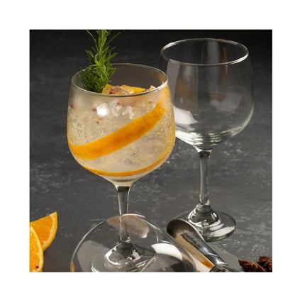 Cristar Ginebra Juego de 6 Copas de Vidrio para Gin Cocktail