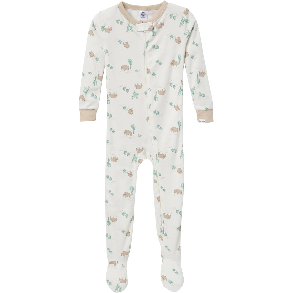 Gerber Baby-Boys 4-Pack Footed Pajamas Mamelucos para bebés y niños pequeños bebés niños