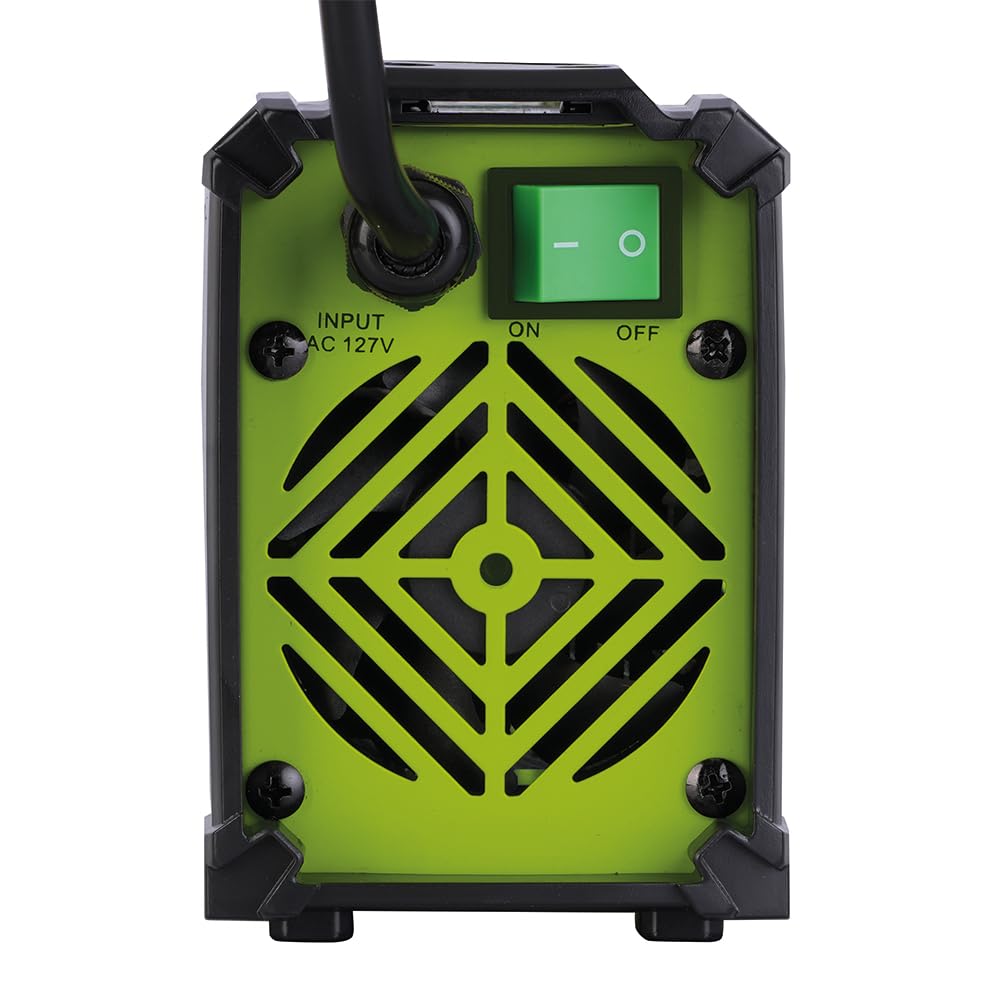 Igoto PLUS130 Soldadora Inversora Máquina para Soldar Pantalla Digital Compatible con Electrodos hasta 3.2 mm, Incluye Cables, Careta y Cepillo
