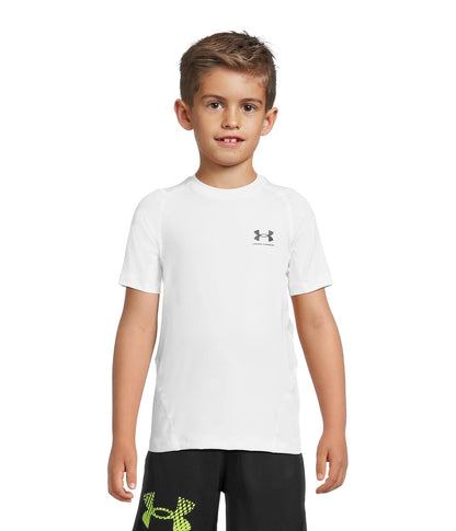 Under Armour Playera de Entrenamiento HeatGear para Niño - Blanco - XS
