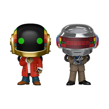 Funko Pop! Rocks: Daft Punk - Discovery 2 Pack | Mercancía Oficial - Figura de Vinilo Coleccionable para Decoración - Regalo de Cumpleaños para Fans