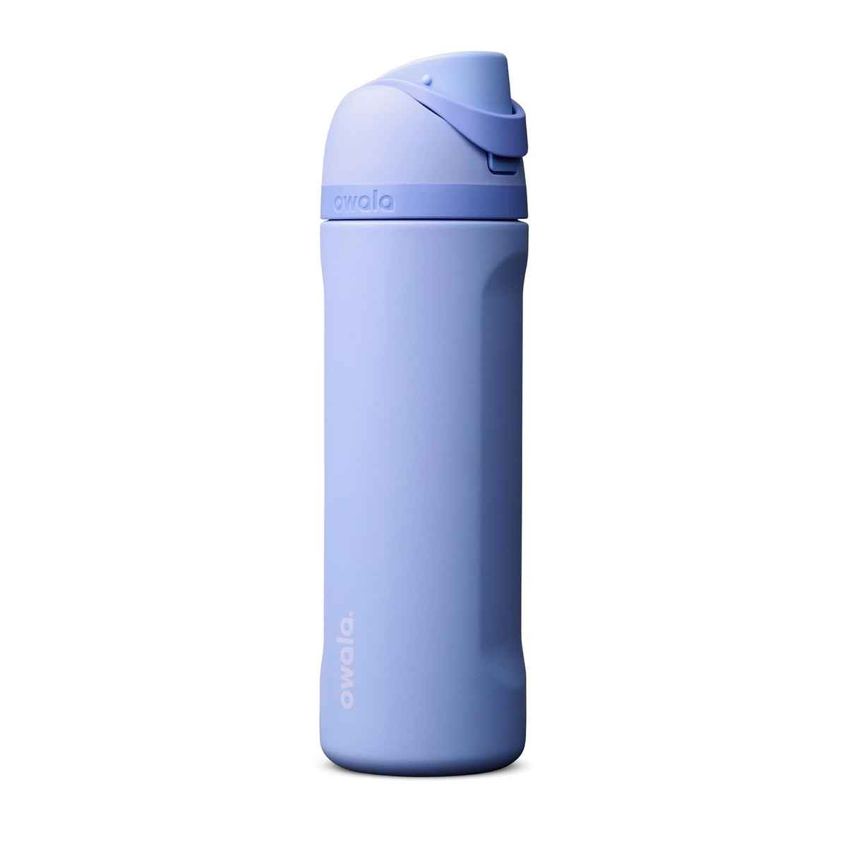 Owala FreeSip Botella de Agua con Popote de Acero Inoxidable, 32-40 oz - azul (Out of the BLUE) - 24 Ounces