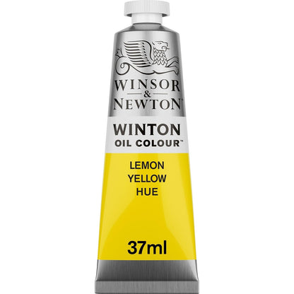 Winsor & Newton Winton Pintura al Óleo, Amarillo (Lemon Yellow Hue 346), 37-ml Tube, 1 Unidad