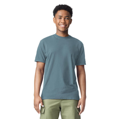 Comfort Colors Short Sleeve tee, Style G1717 CamisetaHombre - M - Ice Blue