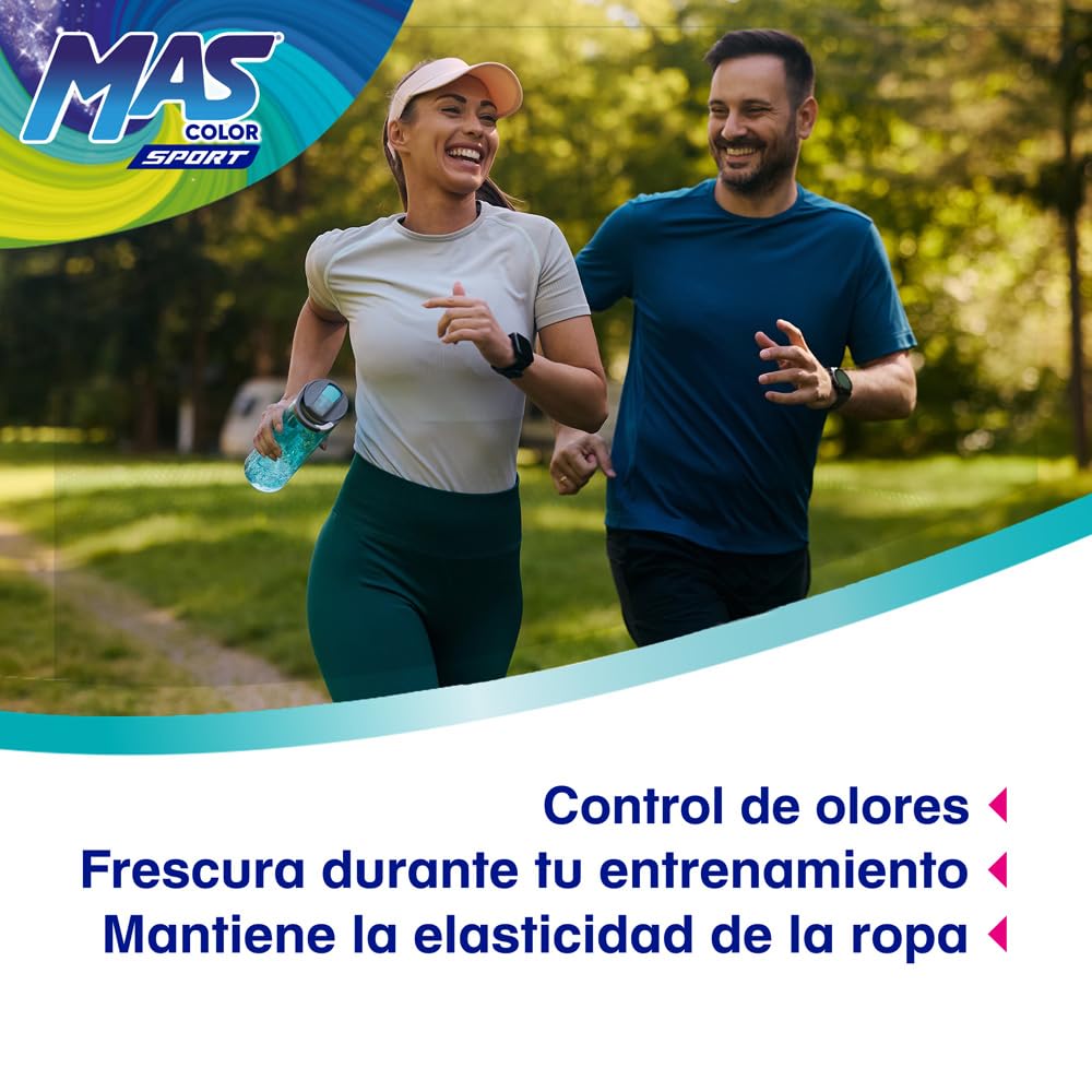 Mas Color Sport Detergente líquido 10Lt para Ropa Deportiva