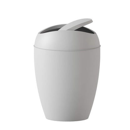 Umbra Bote de basura Twirla con tapa abatible 9L, gris