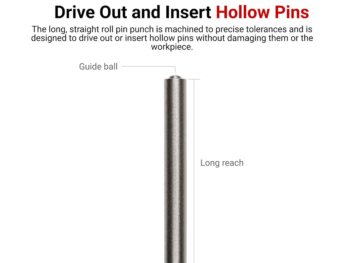 TEKTON 66062 - Punzón de rollo de 5/64 pulgadas | Fabricado en Estados Unidos