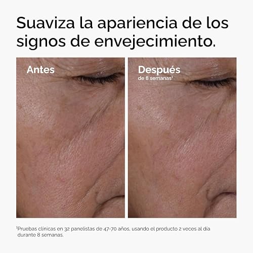 The Ordinary Multi-Peptide + Hyaluronic Acid, Suero para signos de la edad con Péptidos y Ácido Hialurónico — Fórmula para mejorar patas de gallo, elasticidad y firmeza de la piel, 30ml
