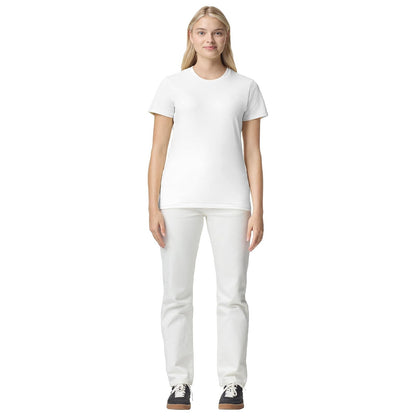 Gildan Playera de algodón Pesado para Adultos, Paquete de 2 Camiseta para Mujer