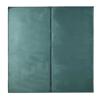 Sochic Cabecero Tapizado en Tela Velvet - 2 Paneles para Cabecera con Altura Ajustable Color Verde Olivo Ideal para Cama Individual.