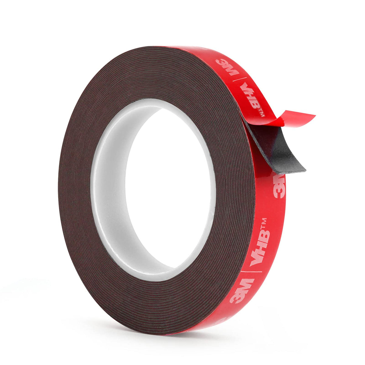HitLights - Cinta adhesiva de doble cara, resistente e impermeable, de espuma de montaje, 10 pies de largo, 0.39 pulgadas de ancho para tiras de luces LED, decoración del hogar, automóvil, vidrio, letrero, hecha de cinta 3M