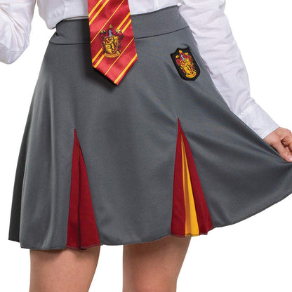 Disguise Gryffindor Skirt, Official Harry Potter Wizarding World House Themed Dress Bottom Pantalones de disfraces Mujer
