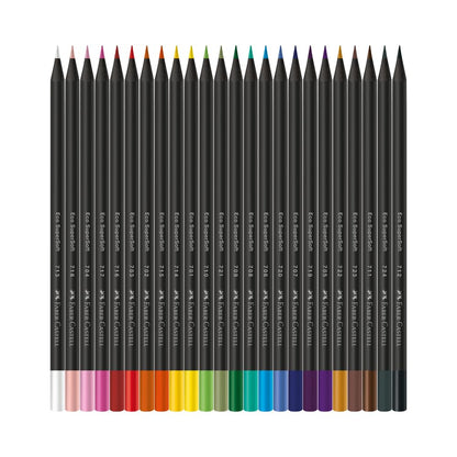 Lapices de Colores Faber-Castell SuperSoft Estuche con 24 Colores