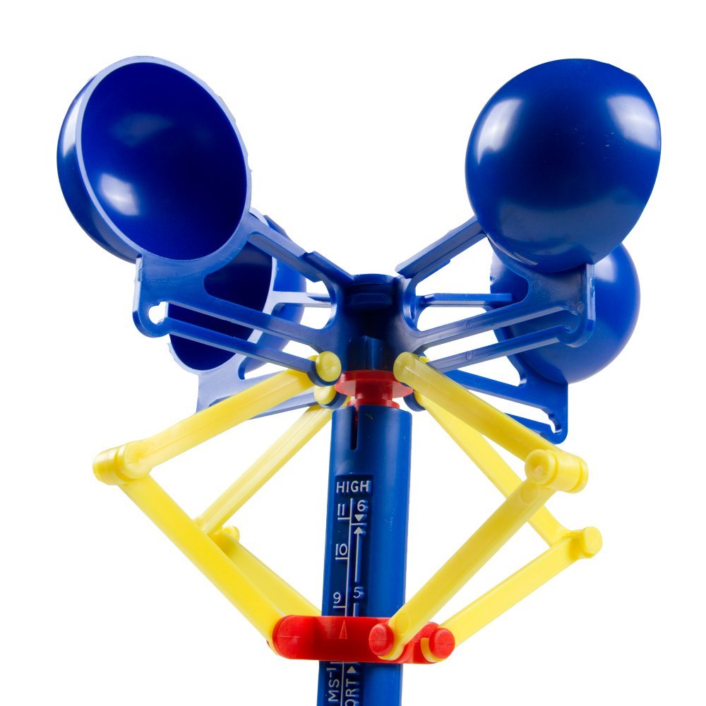 hand2mind 13291 Anemómetro de plástico Invicta 13"