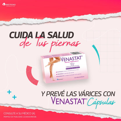 Venastat Cápsulas caja con 60 Piezas