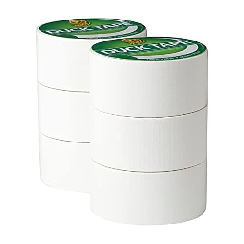 Duck Brand Duck 1265015_C) - Cinta adhesiva de color blanco