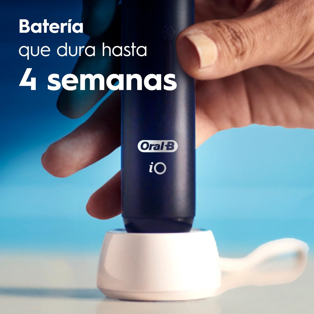 Oral-B Cepillo de Dientes Eléctrico iO2, Sensor de Presión, Cabezal Redondo