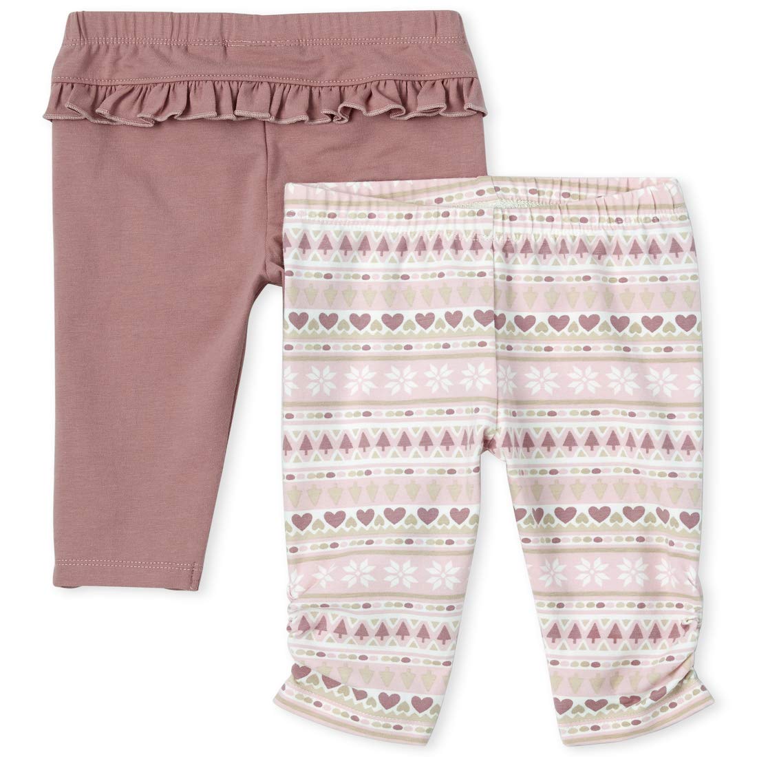 The Children's Place Leggings para bebé niña, Paquete de Dos