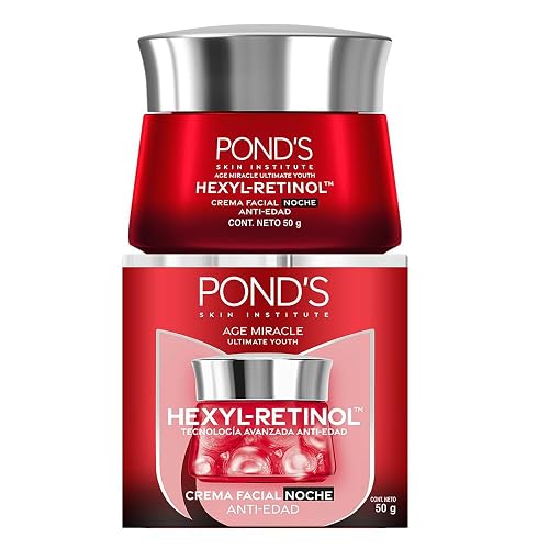 POND'S Crema Facial Antiedad Noche Age Miracle Ultimate Youth, 50g