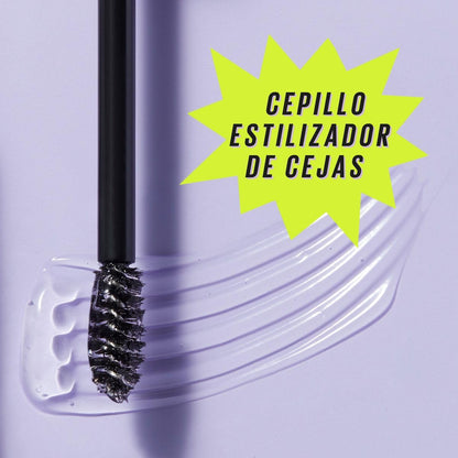 Maybelline Nuevo Gel de Cejas de Larga Duraci?n, Efecto Laminado, Superlock, Negro, 7 G, Gel para Cabello
