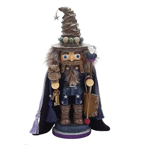 Kurt Adler 15 "Hollywood Wizard Nutcracker con búho