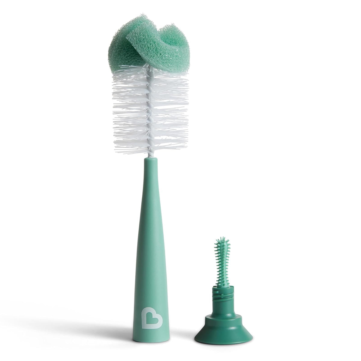 Munchkin® Sponge™ - Cepillo para Polvo para Botella (diseño Moderno, 2 Unidades), Salvia