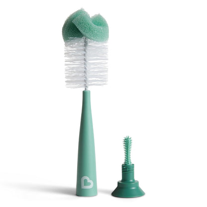 Munchkin® Sponge™ - Cepillo para Polvo para Botella (diseño Moderno, 2 Unidades), Salvia