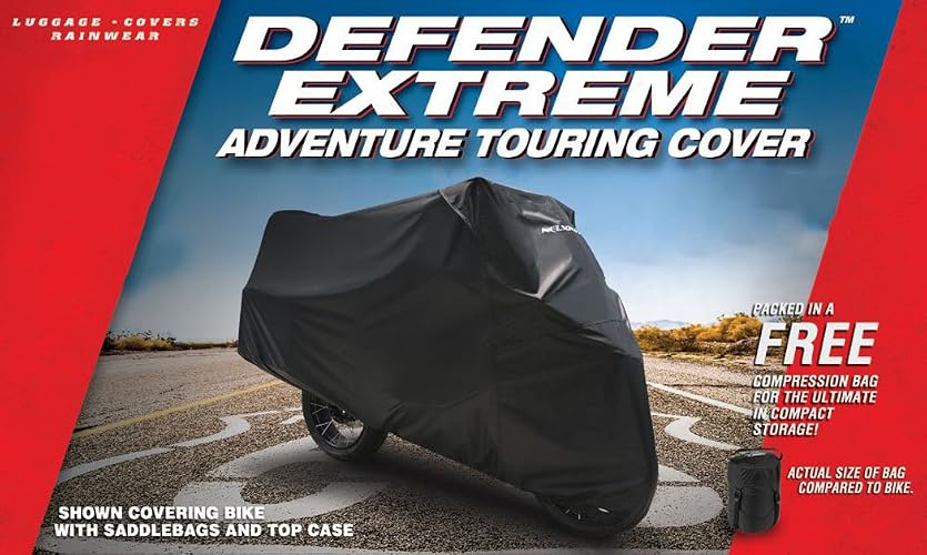 Nelson-Rigg Defender Extreme Adventure - Funda para KTM Adventure, Suzuki V-Strom, BMW 1200 GS, Honda Africa Twin