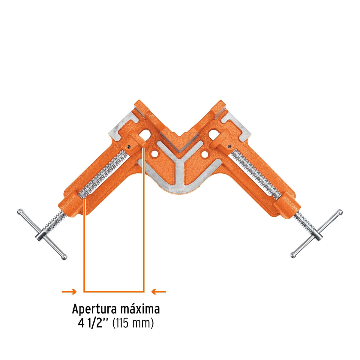 Truper PESQ-45, Prensa esquinera profesional 4-1/2"