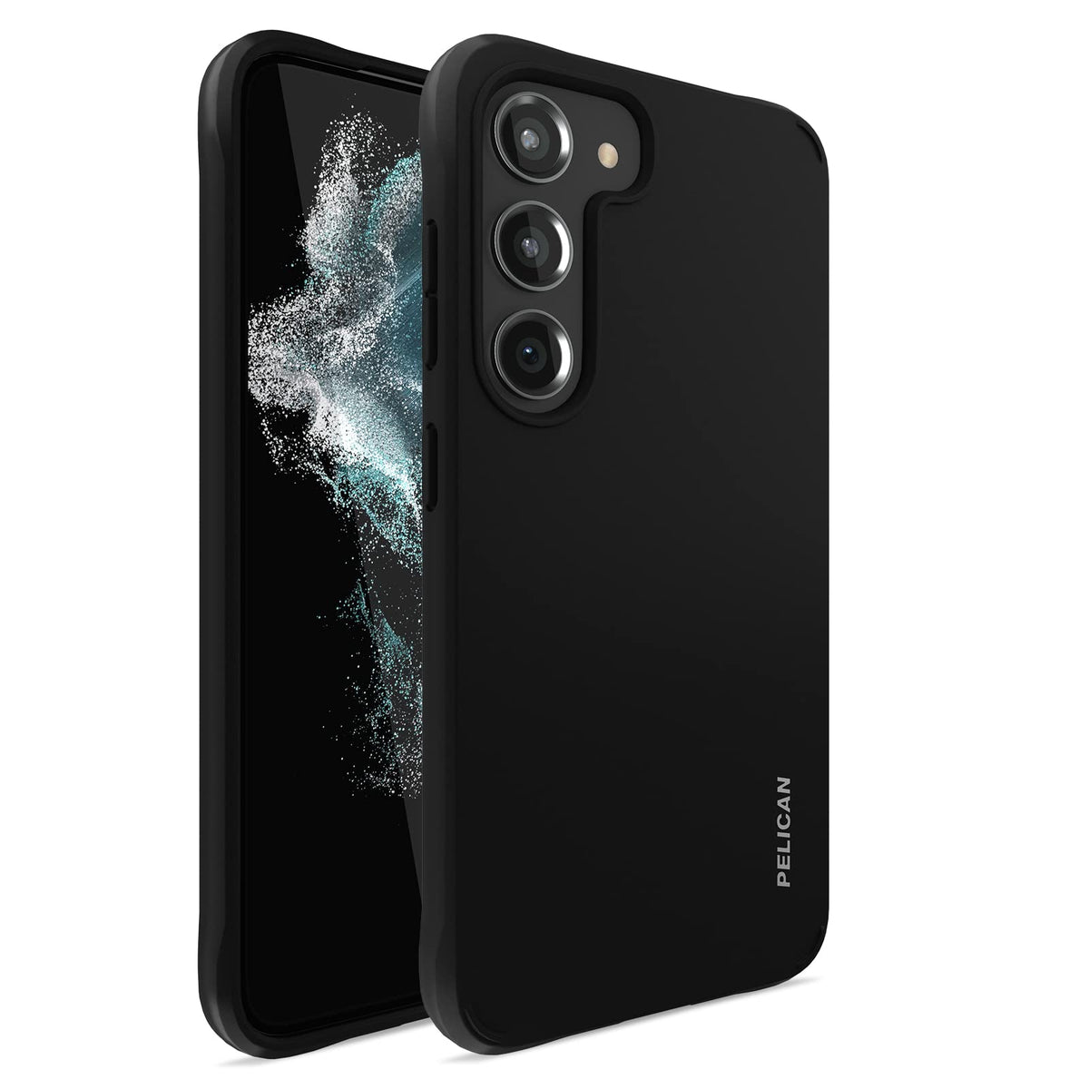 Pelican Ranger - Funda para Samsung Galaxy S23 [6.1 Pulgadas] [15 pies MIL-STD protección contra caídas] [Carga inalámbrica] Funda Protectora para Samsung Galaxy S23 – Funda Delgada y Resistente con
