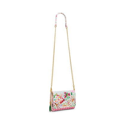 Betsey Johnson - portafolios cruzada con parche vegetariano