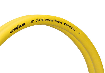 Goodyear - Manguera de goma de 6 x 3/8 pulgadas, color amarillo 250 PSI