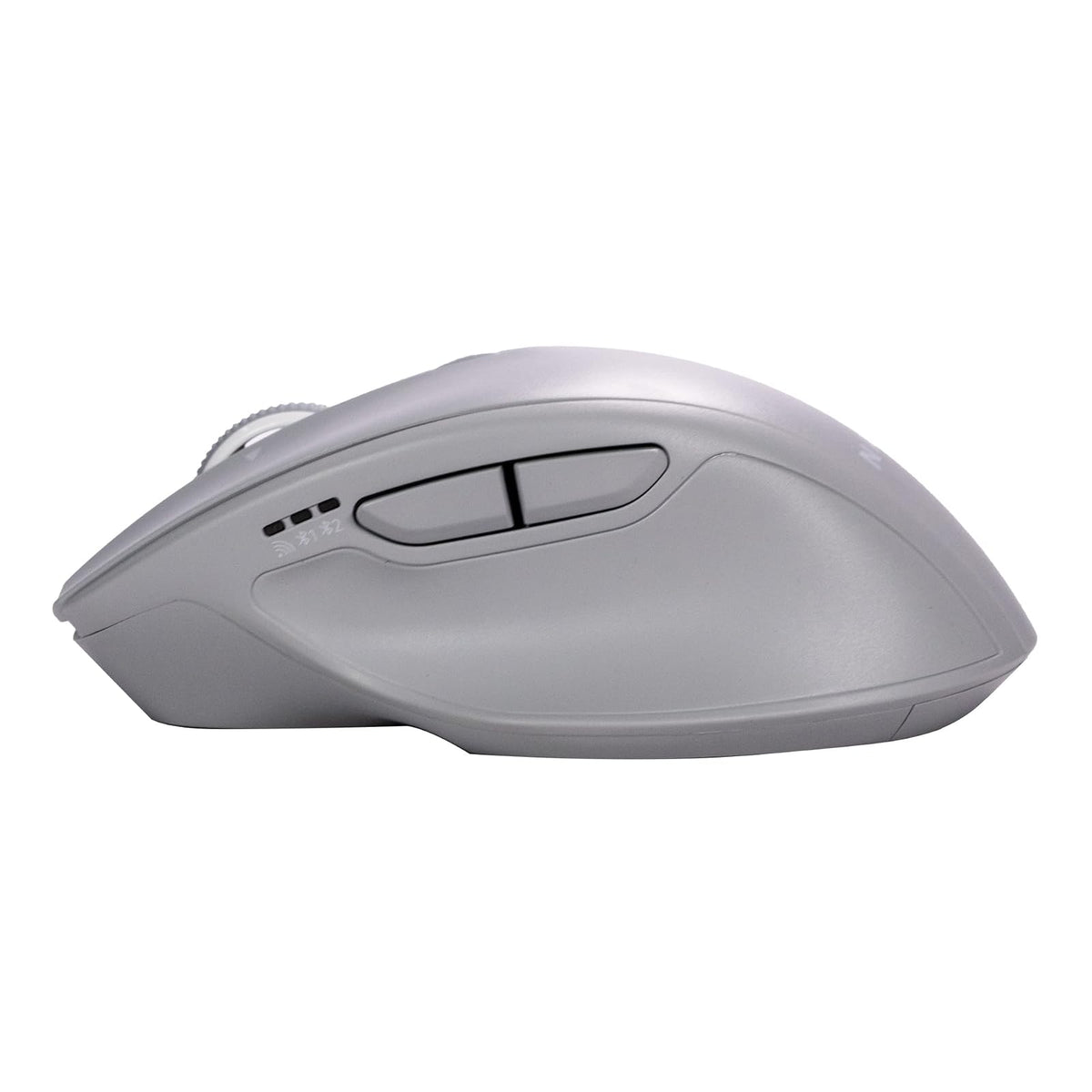 Naceb Technology - Mouse Inalámbrico Dual Mode 2.4G + Bluetooth con Diseño Ergonómico y Conexión Versátil - Ideal para Oficina y Estudio en Color Blanco