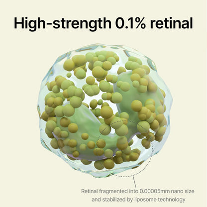 El potenciador reafirmante Vita A Retinal Shot | con retina liposomada, Matryxyl, minimizador de poros, arrugas y líneas finas, piel más firme, 15 ml