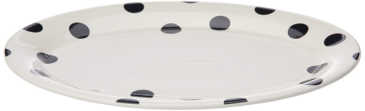 kate spade new york All in Good Taste Deco Dot Dinnerware Platter - White - 14"
