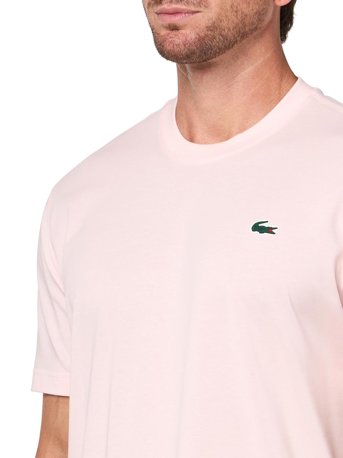Lacoste Playera Sport regular fit de algodón transpirable y manga corta para hombre Regular fit Sin cierre