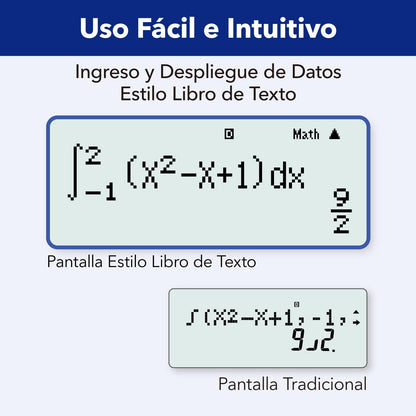 Casio Calculadora Científica, fx-991LA Plus-2, 417 Funciones, Nivel Preparatoria y Universidad, Color Negro