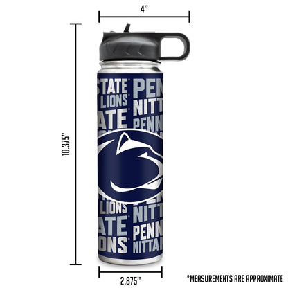 Rico Industries NCAA Penn State Nittany Lions - Vaso de Acero Inoxidable de 22 onzas con Tapa, Ideal para café, té, Agua o cócteles
