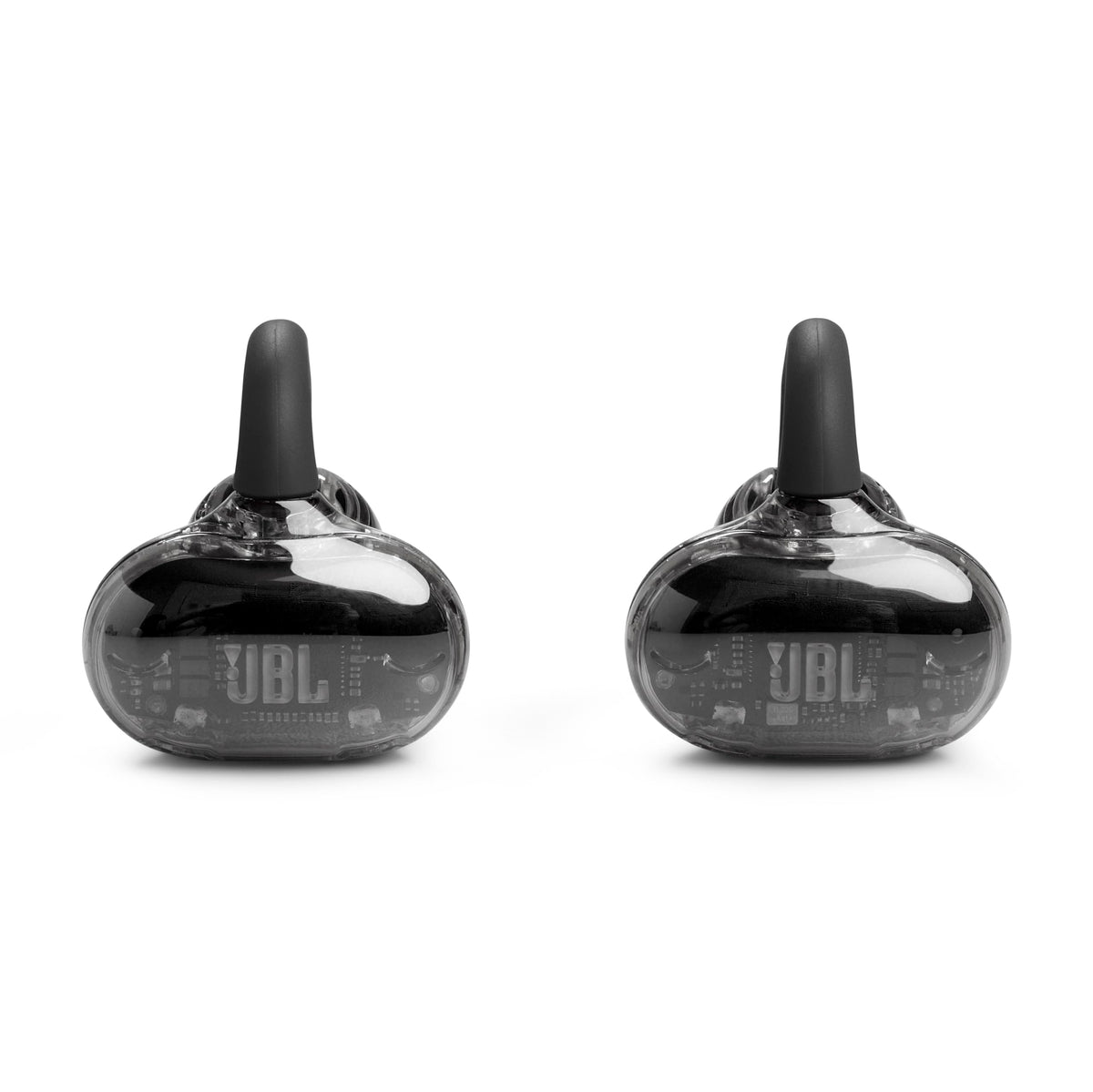 JBL Soundgear Clips - Auriculares inalámbricos de oído abierto, sonido dinámico con refuerzo de graves, comodidad durante todo el día, 4 micrófonos nítidos, llamadas claras 2.0 con algoritmo entrenado