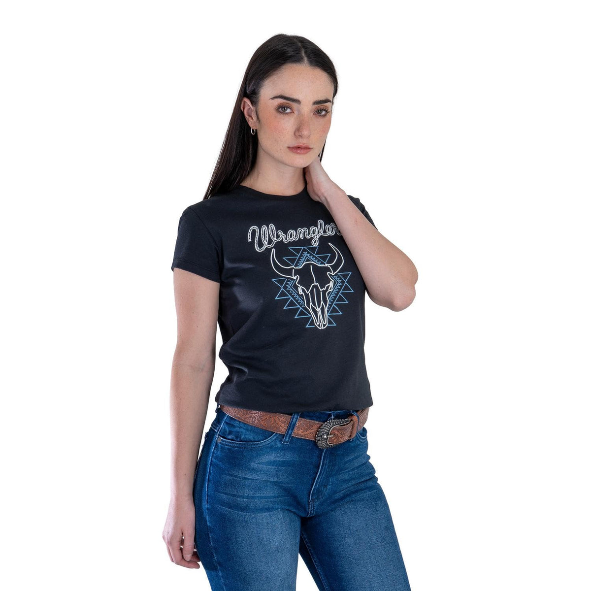 Wrangler Camisa de Algodón para Mujer