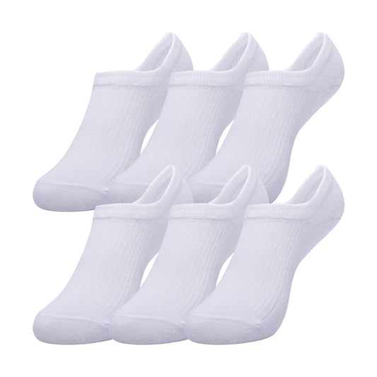 GAP 6pk Gap Original Ribbed Super No Show Calcetines Mujer