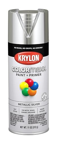 Krylon ColorMaxx Pintura Premium en Aerosol Plata Metálico